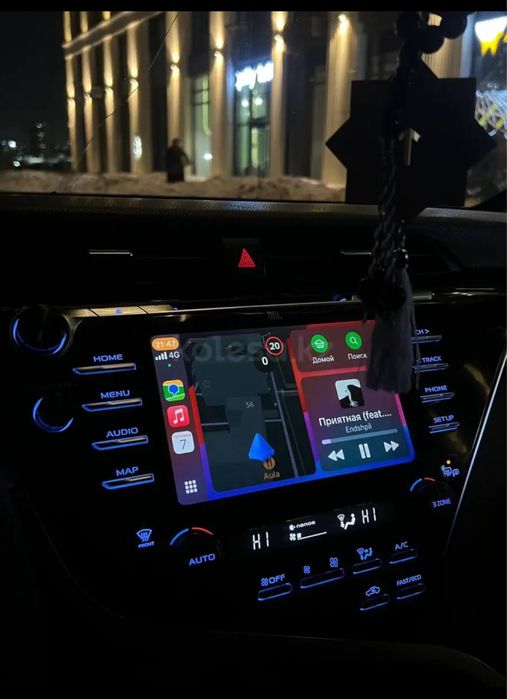 Установка carplay камри 70,раф4,каролла