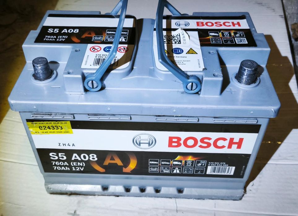 Аккумулятор BOSCH , был в исполлзовании год