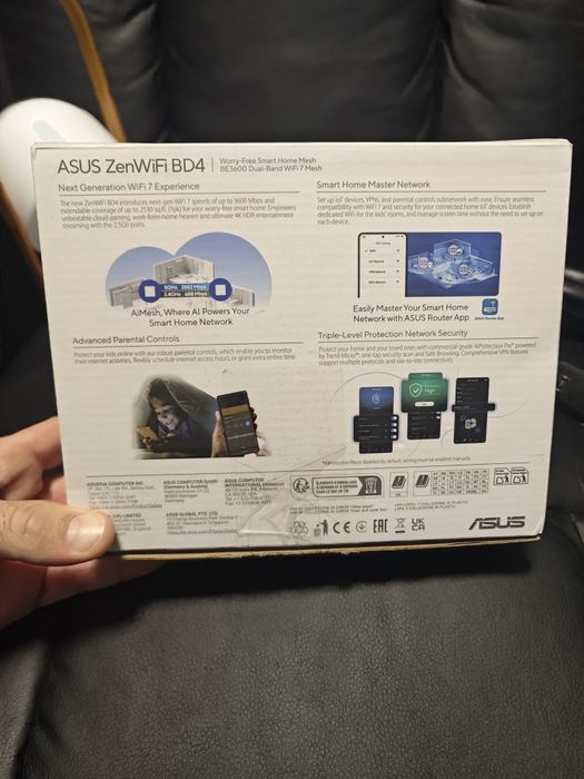 Router wireless ASUS ZenWiFi BD4