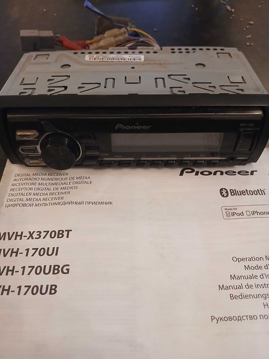 Radio MP3 Player auto Pioneer MVH-170UI, 4x50W, USB, AUX