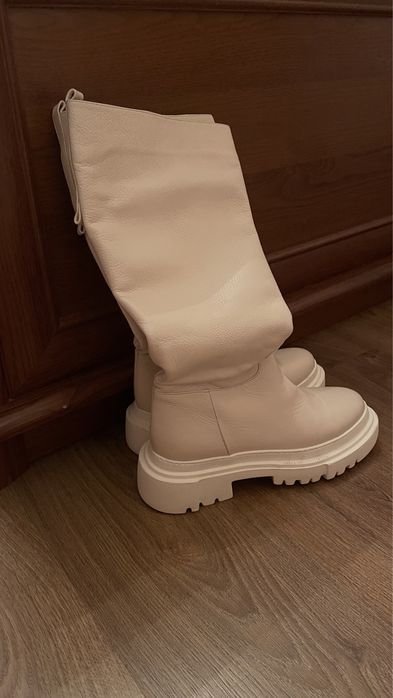 Кожанная весенняя обувь