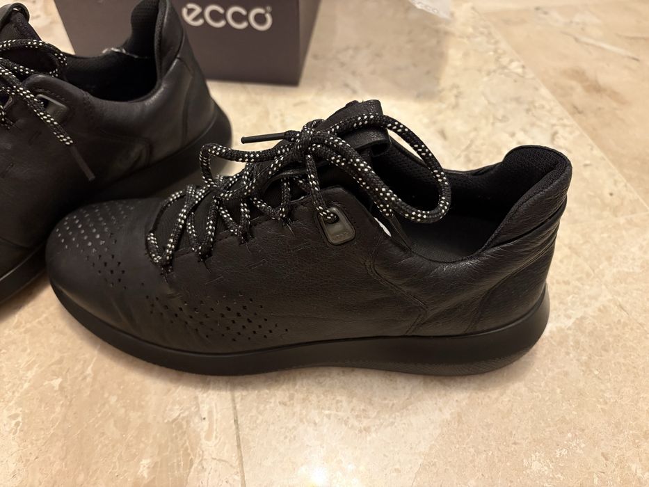 Ghete Ecco piele marimea 40