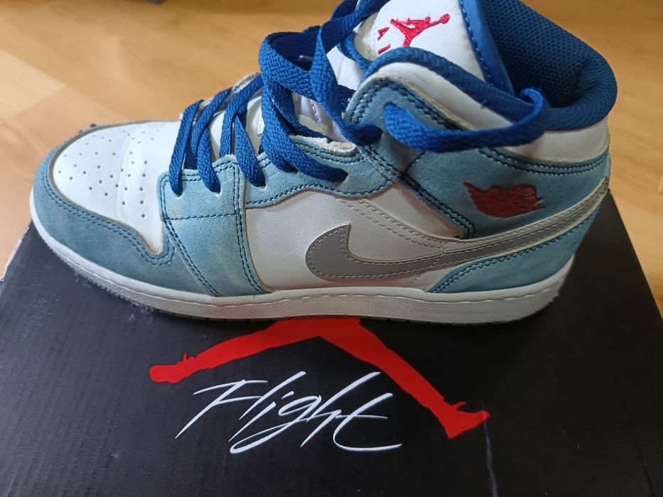Air Jordan 1Mid French Blue Măr.39