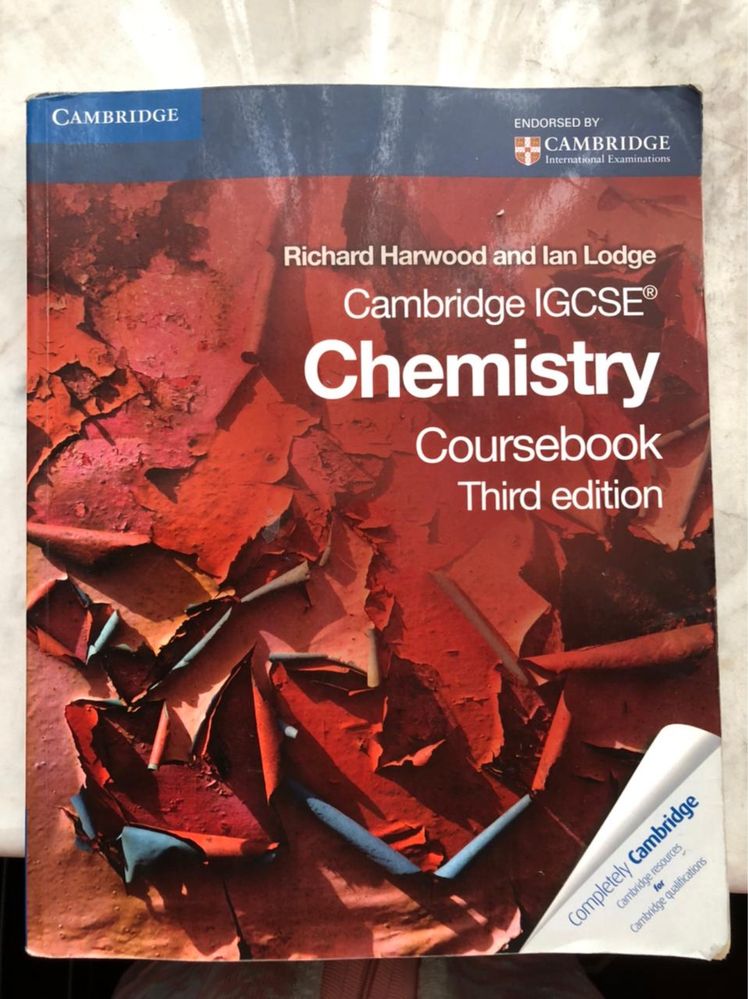 Учебник химии на английском IGCSE Chemistry