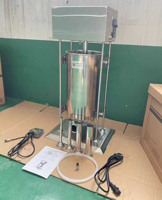 OFERTA Carnatar electric 25 litri NOU,Masina de umplut carnati,Factura