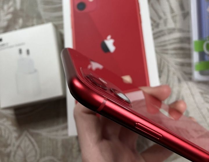 iPhone 11 red product