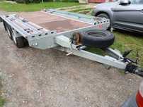 Remorca 2 axe 2021 platou 4.10 x 2.08 m max aut. 2.3 to/util 1.700 kg