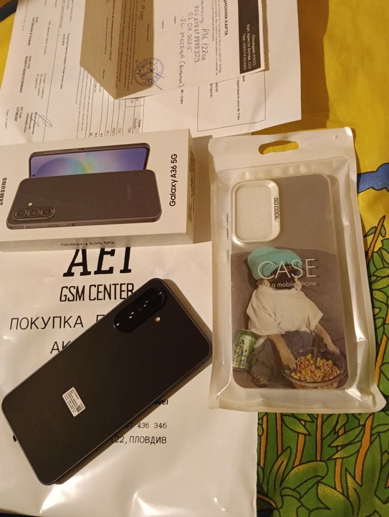 НОВ Samsung A36 5G гаранция