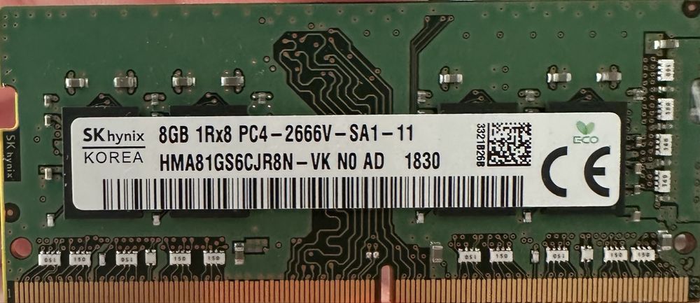 Memorie Ram 2x8 gb Laptop