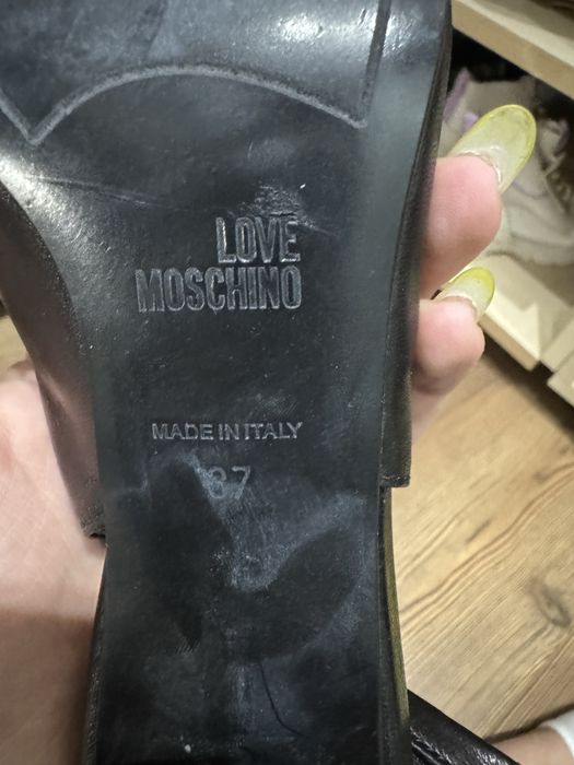 Pantofi Moschino originali 37 piele