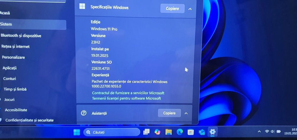 Zenbook pro ux480, i7 gen 8,16gb ram,nvidia 1050 4gb ,win 11 schimb