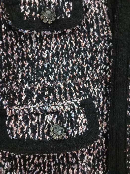 Pulover zara tricotat, mărirea  s