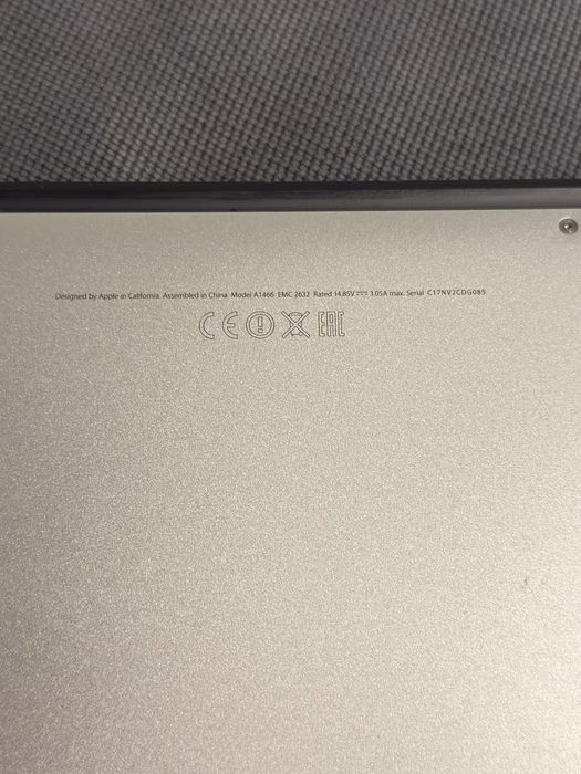 Laptop Apple air 13 a1466