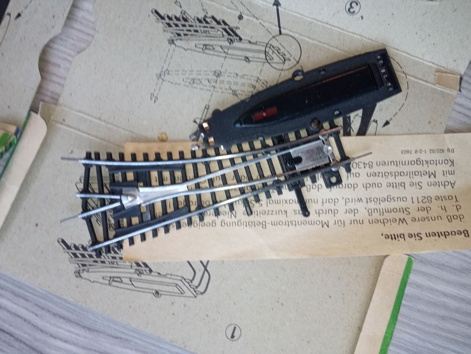 Trenulet electric scara TT macaz electric