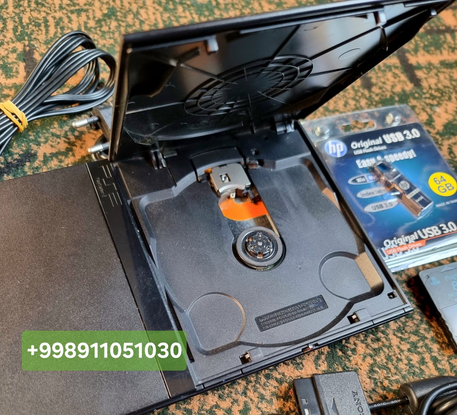 PlayStation 2 slim proshifka qilingan