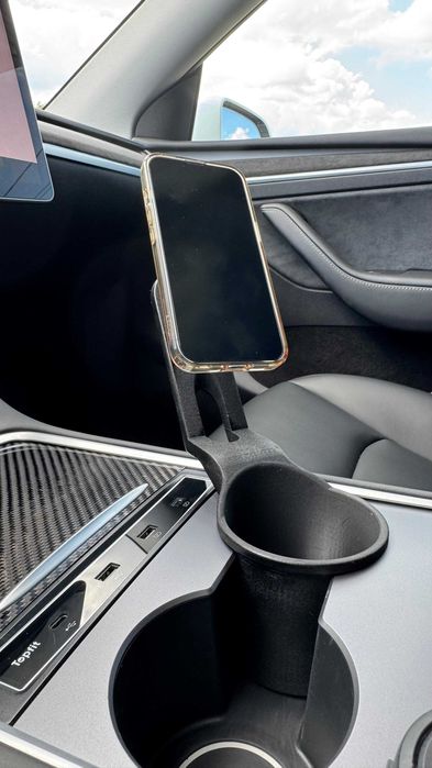 Suport telefon Cupholder Tesla
