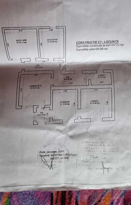 Casa Ovidiu 4 camere 81mp utili 390mp teren