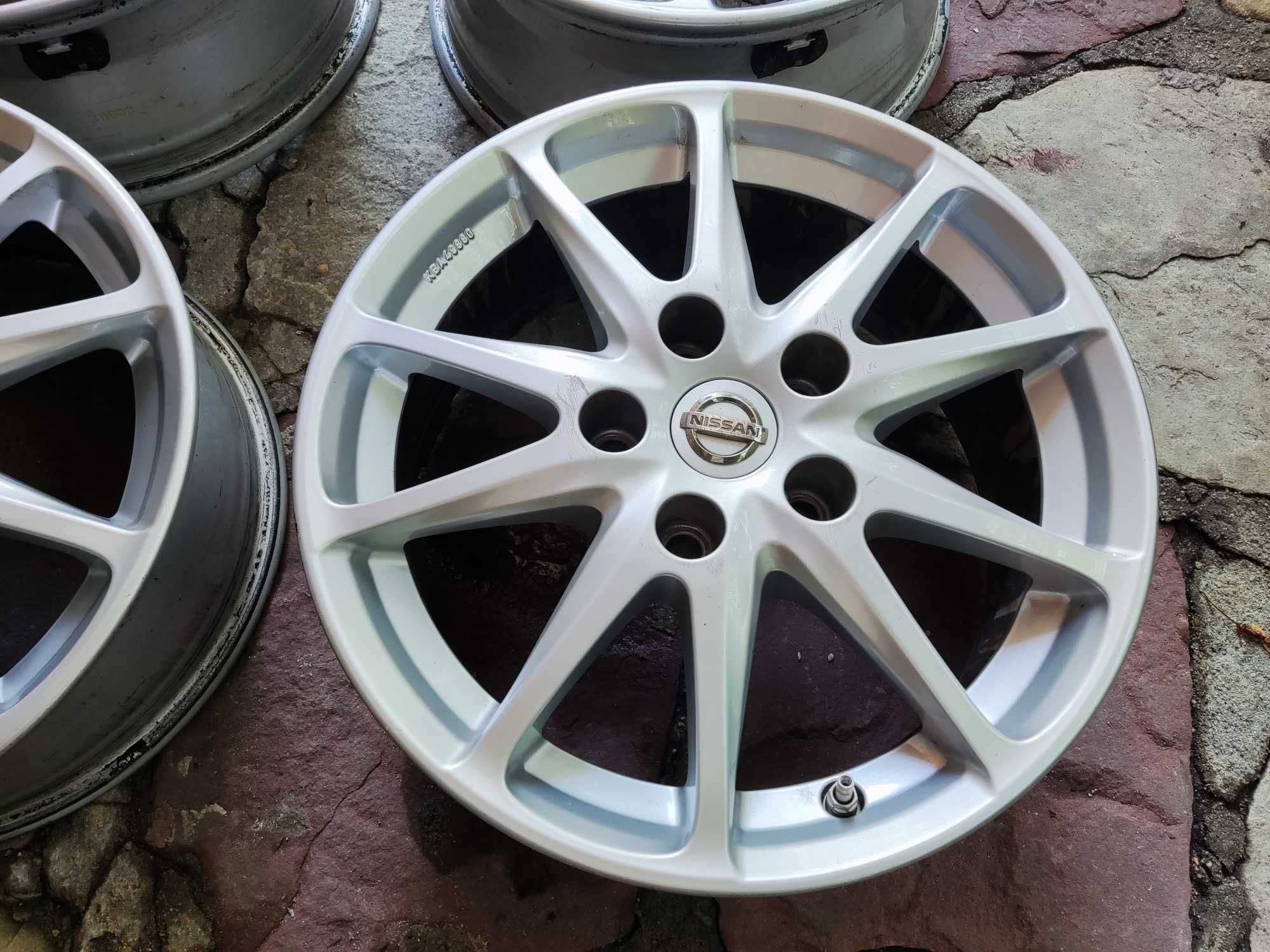 5х114,3 - 16 цола Нисан Кашкай оригинални джанти 5x114,3 Nissan