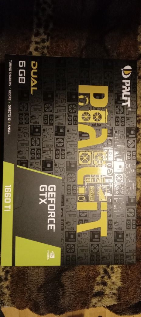 Видеокарта Palit 1660 ti