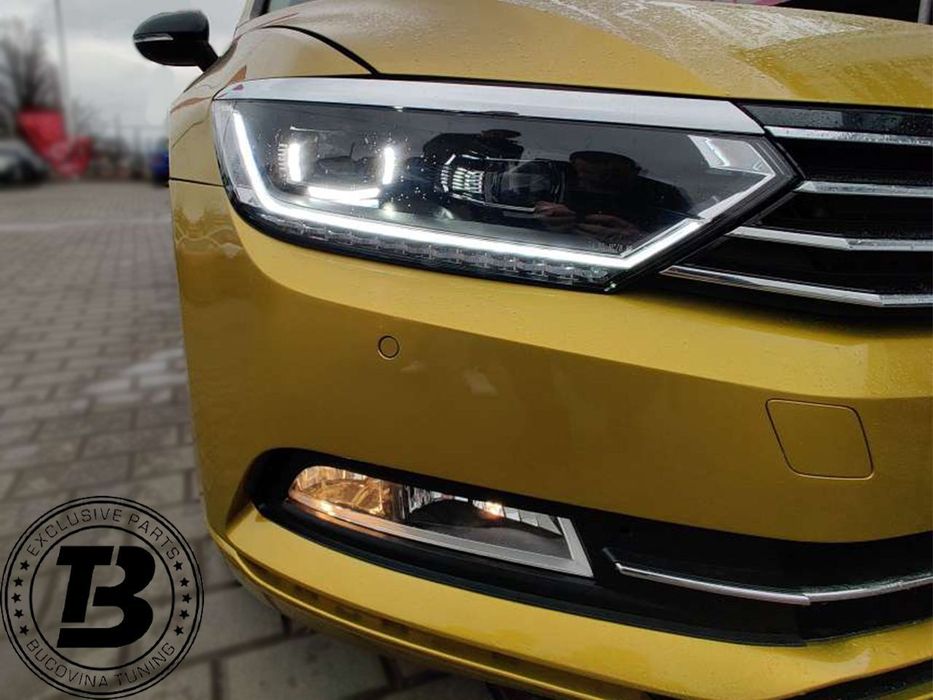 Faruri Full LED compatibile cu VW Passat B8 3G Matrix Design