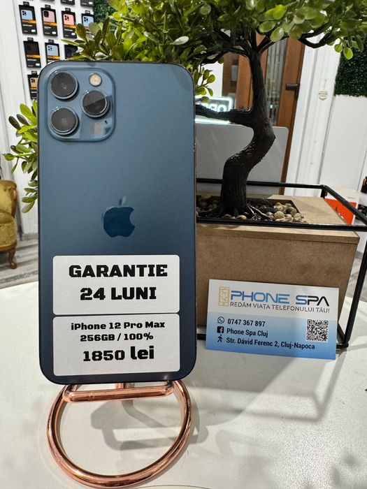 iPhone 12 Pro Max 128Gb - Din magazin,cu garantie! RATE TBI !