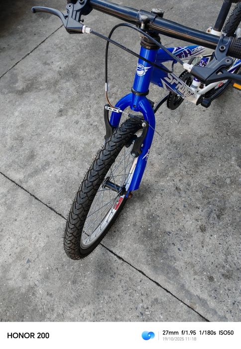 Детско колело 20 цола много малко ползвано, като ново.