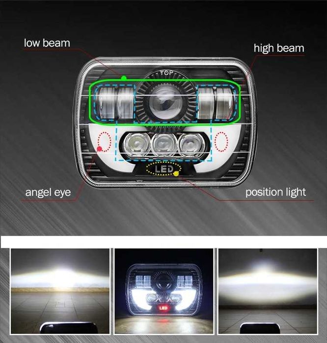 Set Faruri Wrangler YJ / Cherokee XJ 110W “RHINO” Patrol Landcruiser
