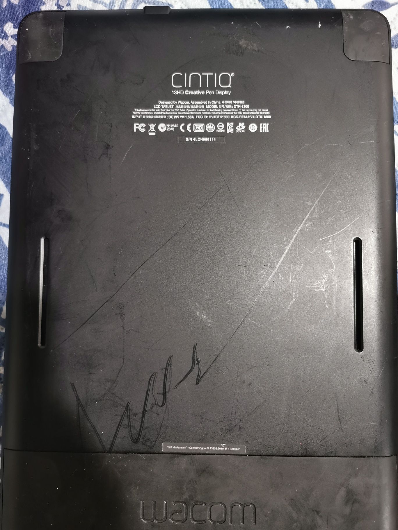 Tablete grafice wacom cintiq 13hd cretive/intuos pro