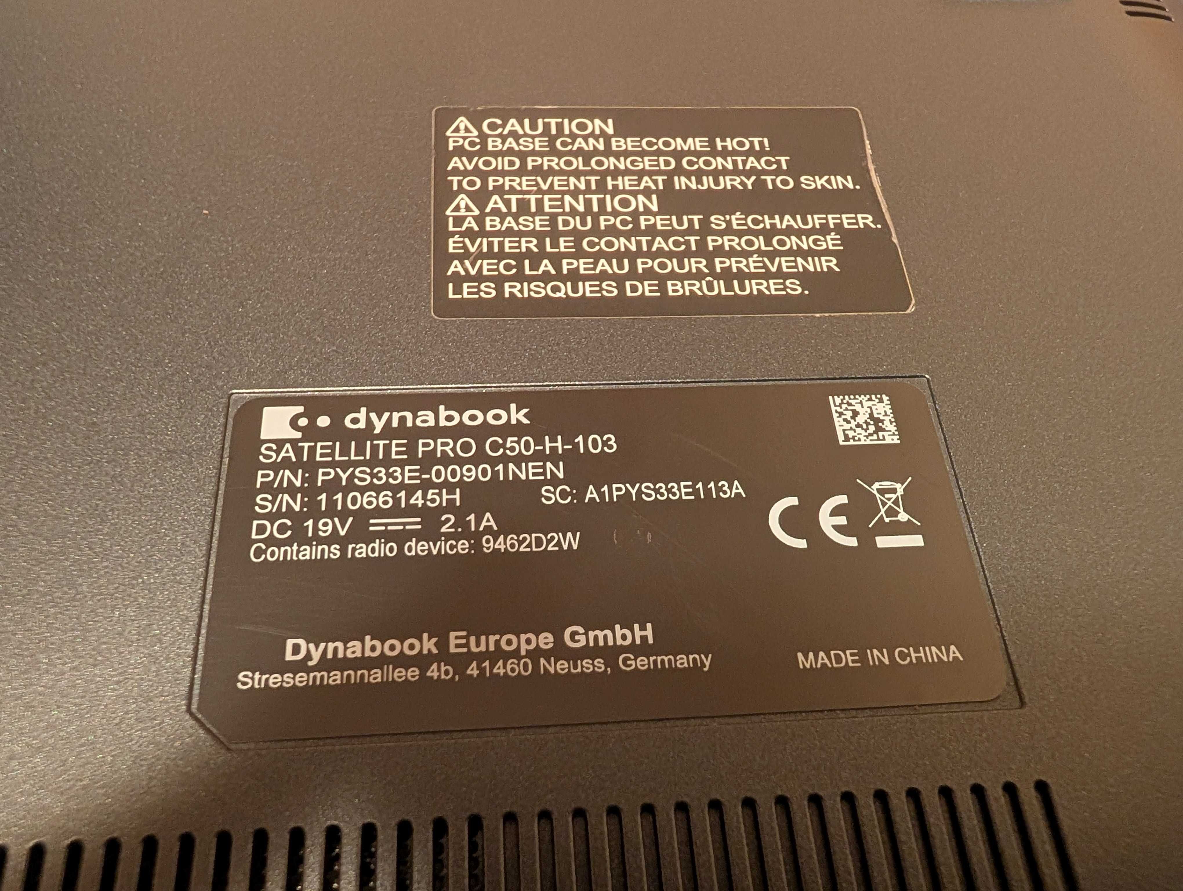 Лаптоп Toshiba Dynabook Satellite Pro C50-H-103