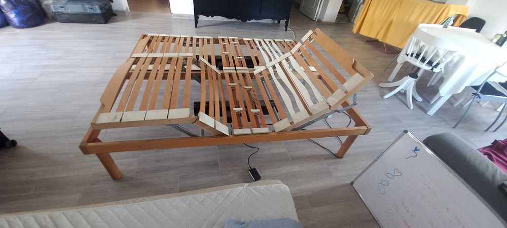 Somiera electrică dublă 160x200  import Italia