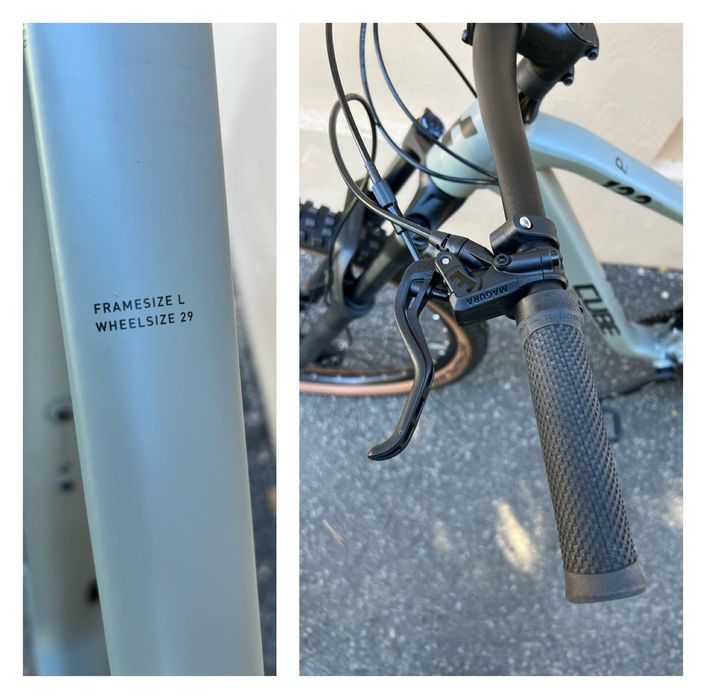 Bicicleta MTB CUBE STEREO PRO 122 Full Suspension 29" furca Aer