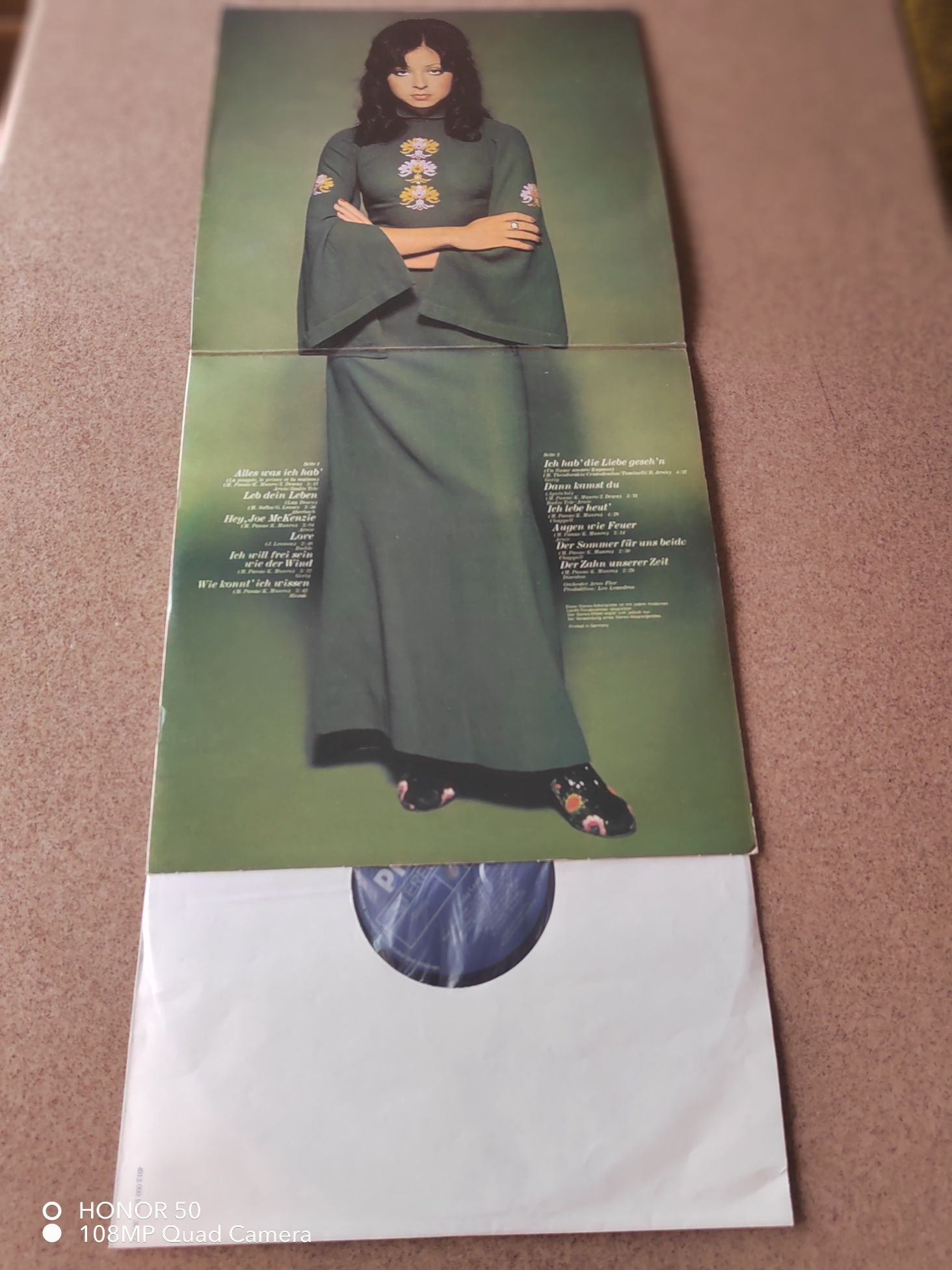 Vicky Leandros, LP Vinyl + poster