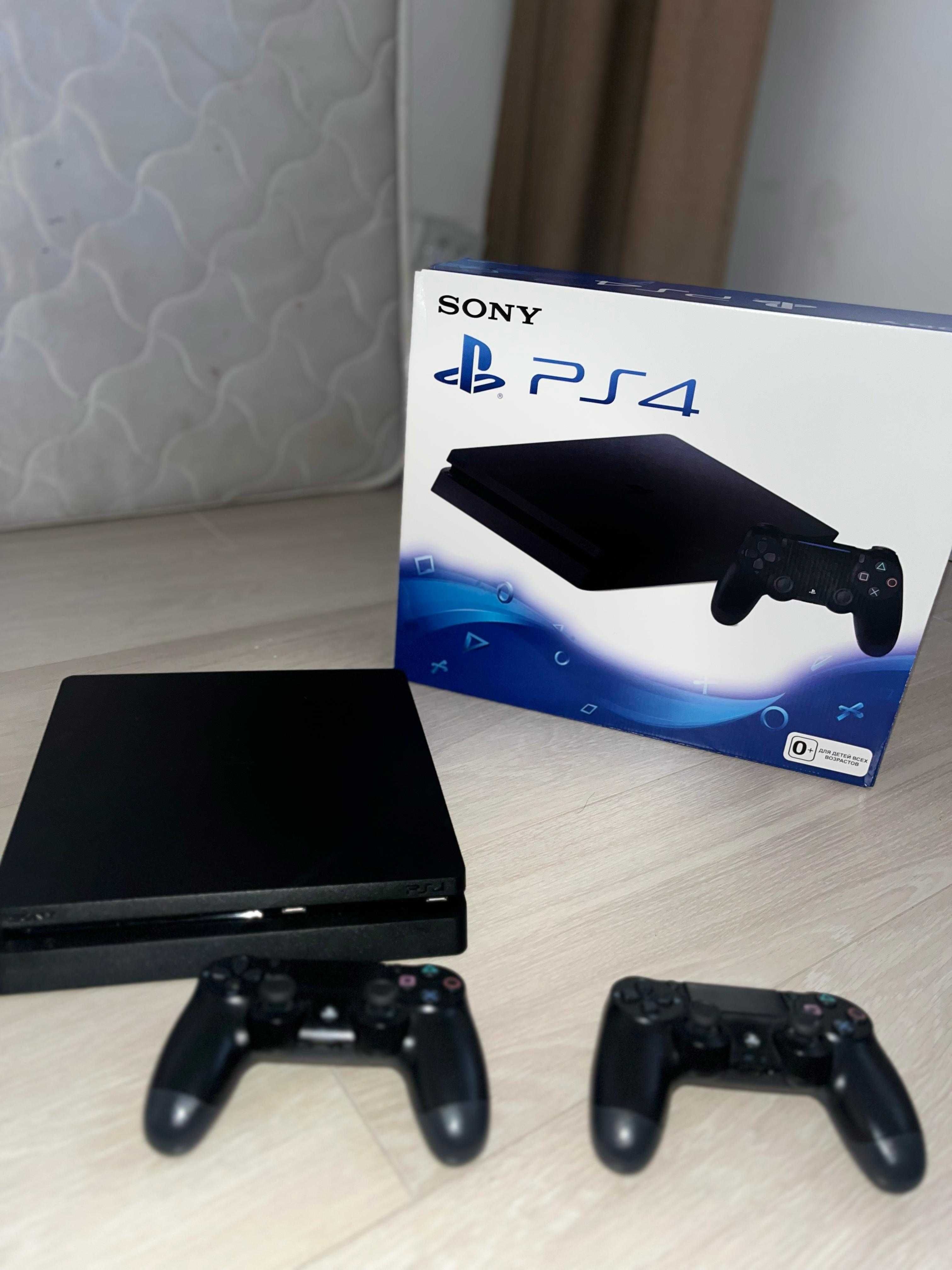 Продаются Ps 4 slim 1TB + с коробкой состояние почти новый срочно
