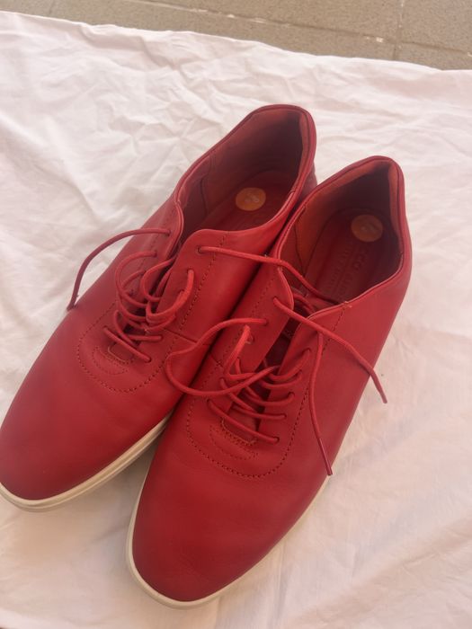 Pantofi Ecco din piele