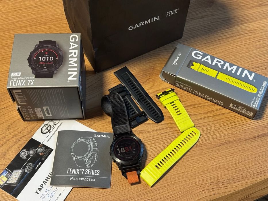Garmin Fenix 7X Sapphire Solar 51mm