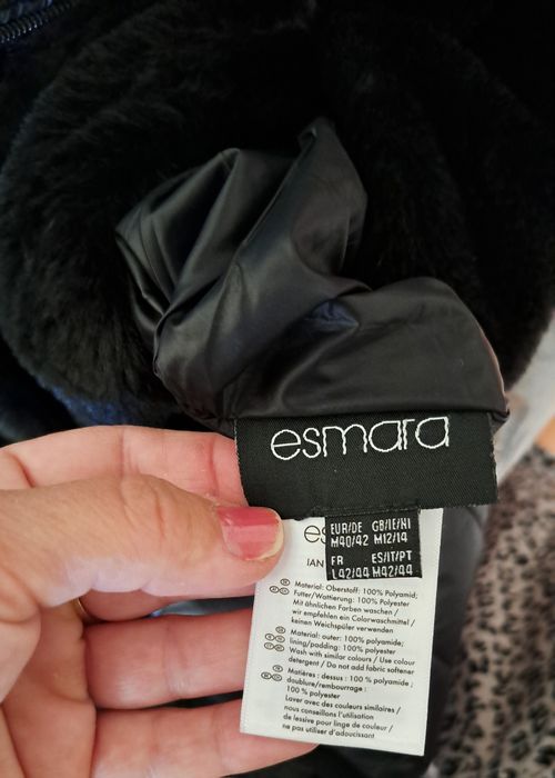 Geaca puffer cu doua fete, blana si matlasata