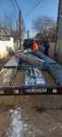 structura metalica din euro profil sau țeavă la plecarea omului