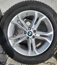 Jante aliaj BMW X3, R18, anvelope iarna Pirelli 225 60 18