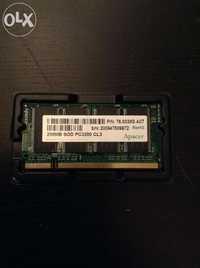 Memorie Laptop 256 MB PC3200 SODIMM Apacer