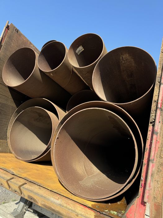 Vand teava metalica diametre mari sudata elicoidal longitudinal