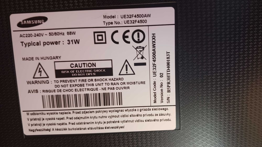 Телевизор SAMSUNG - 48" - HDMI - 3D