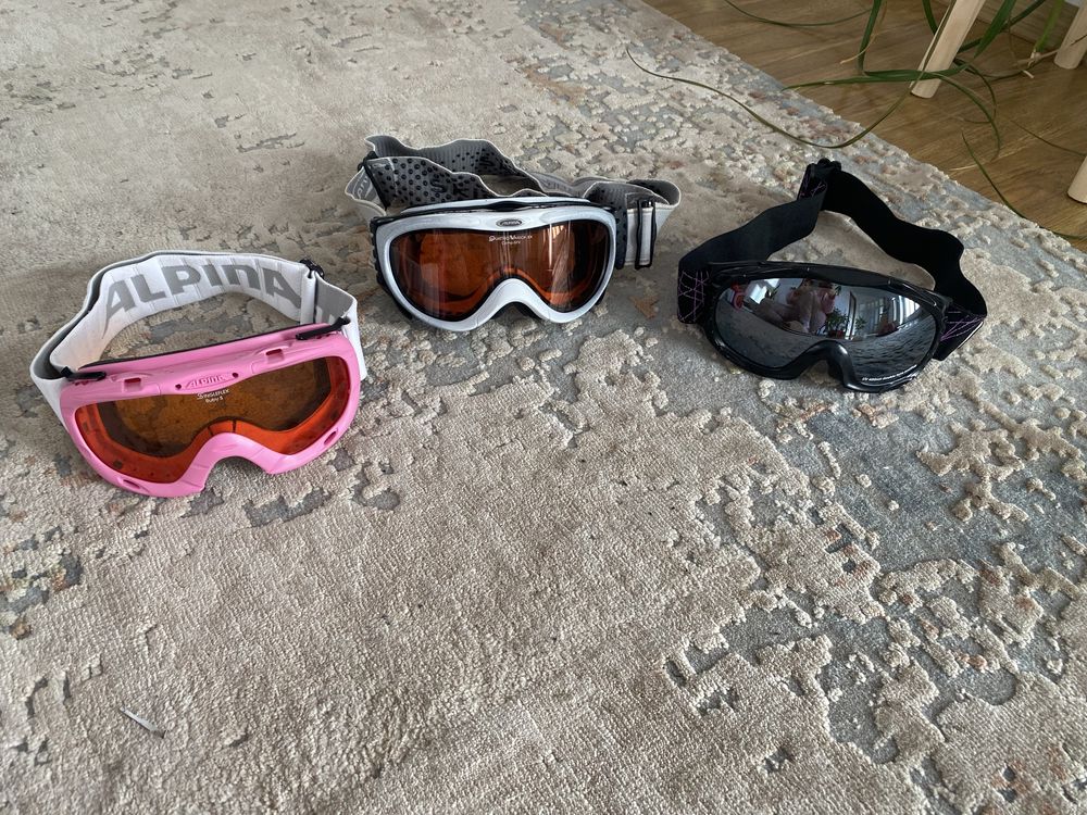 Set 3 perechi ochelari schi/snowboard