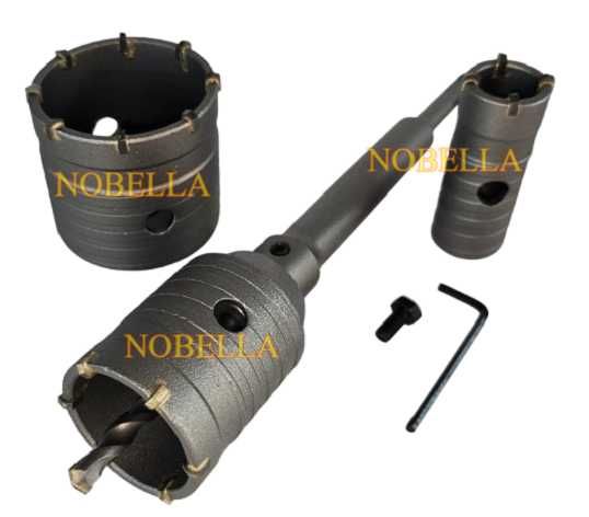 КОМПЛЕКТ универсални видиеви БОРКОРОНИ Ø 30, 50 и 65 мм.