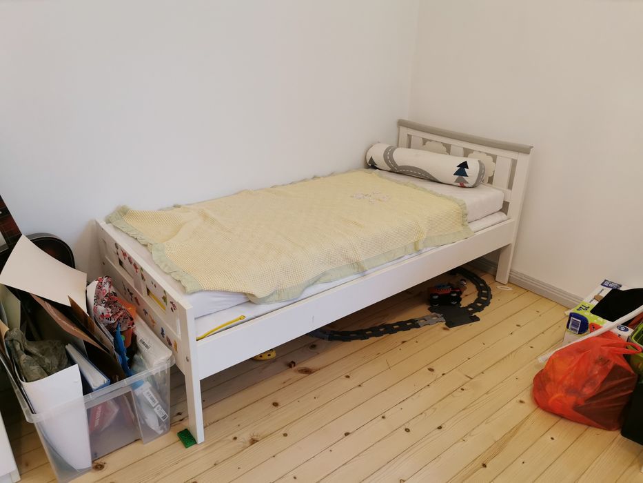 Легло Kritter на IKEA с преграда и с 2 матрака 160х70