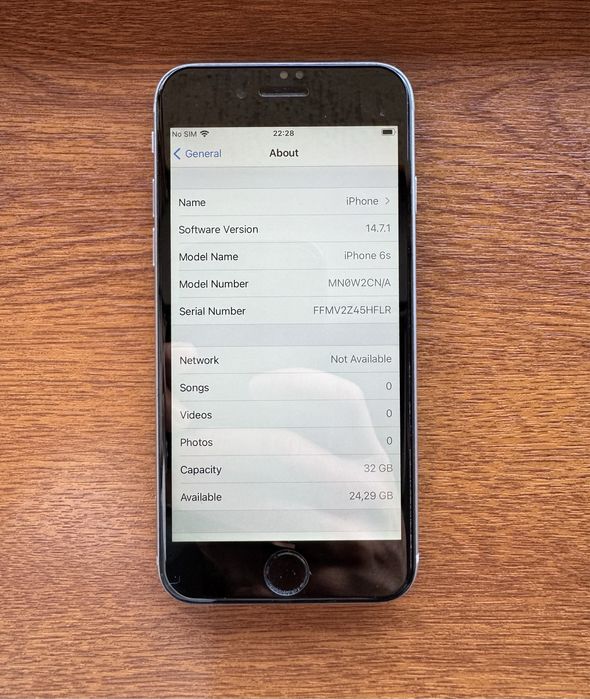 iPhone 6S negru 32 GB