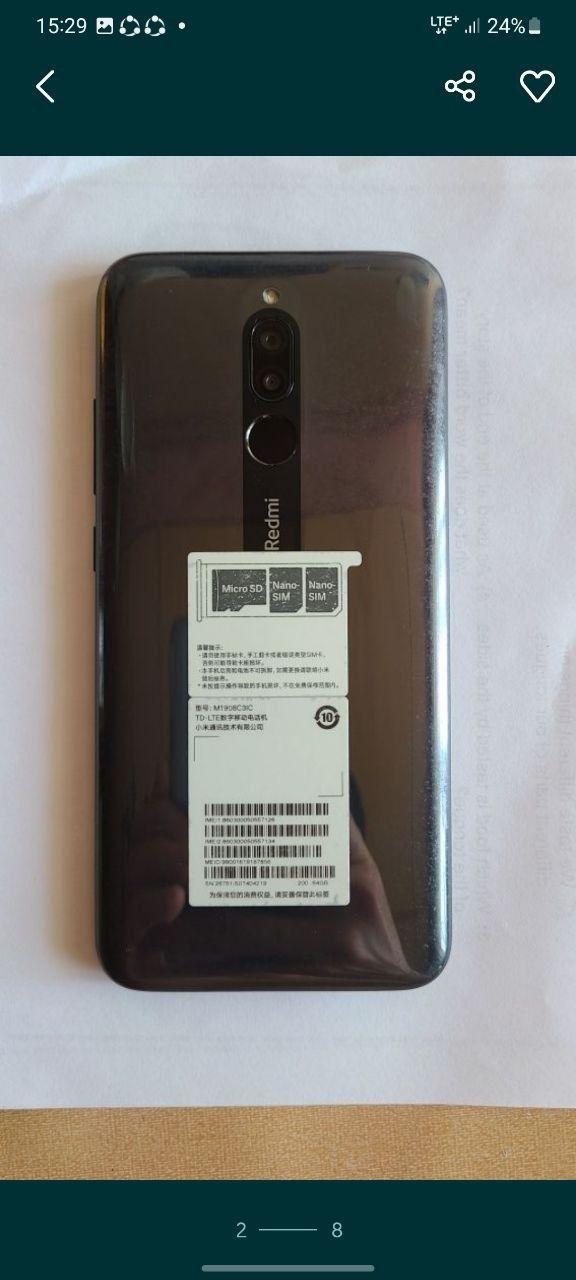 Redmi 8 sotiladi