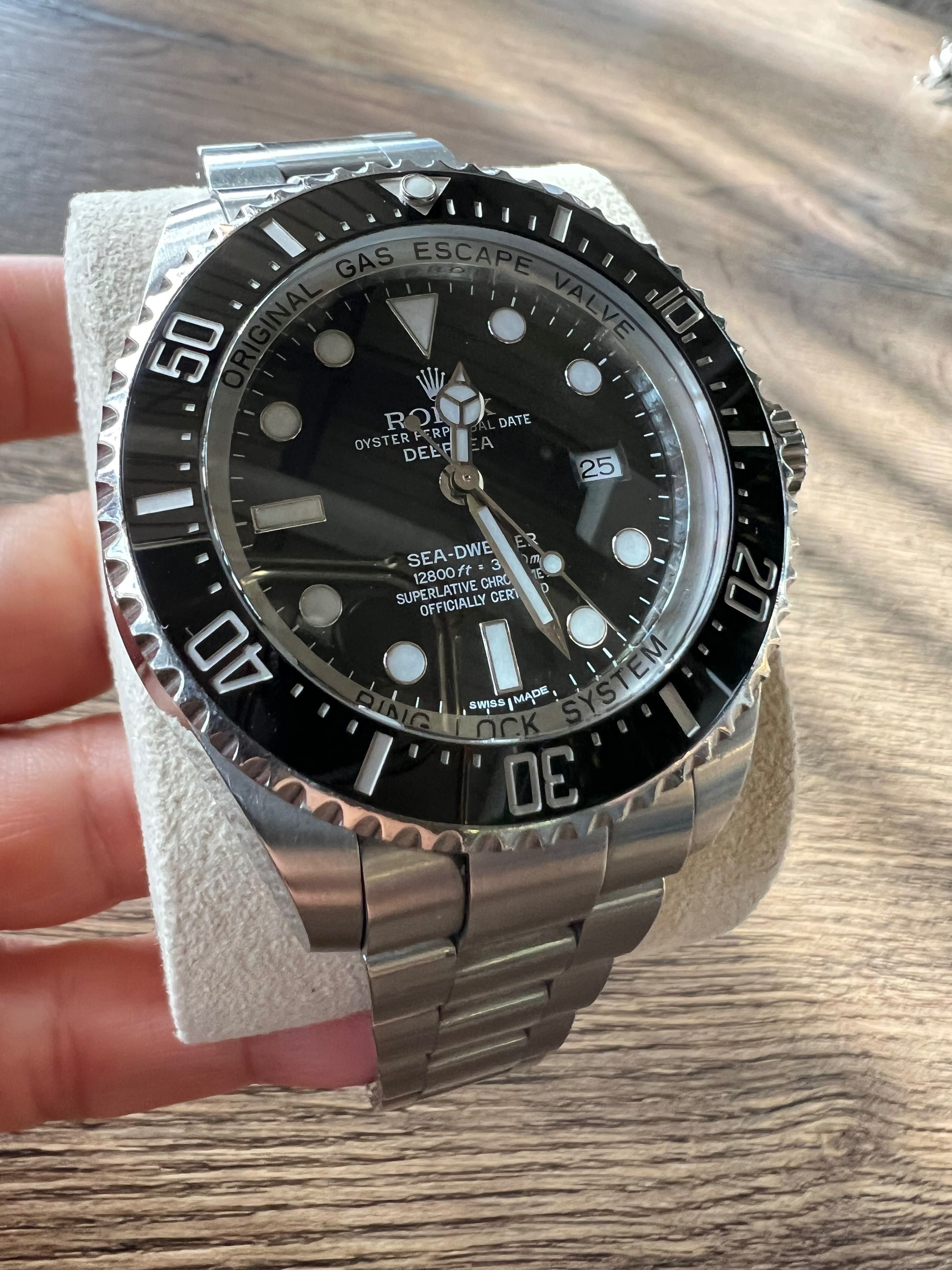 Rolex 116660 Sea-Dweller Deepsea Black
Dial Ceramic Steel Men's Watch