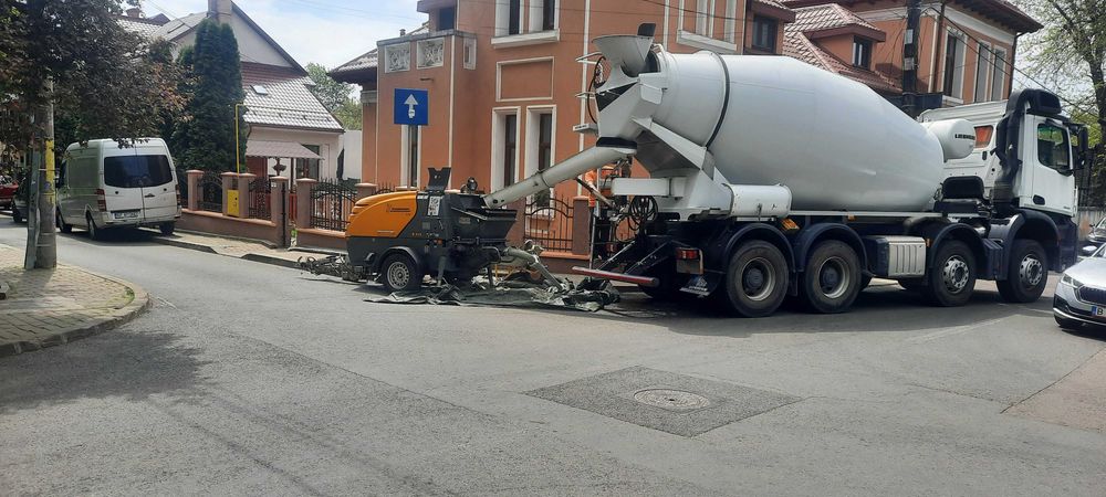 Pompa   de   beton   stationara