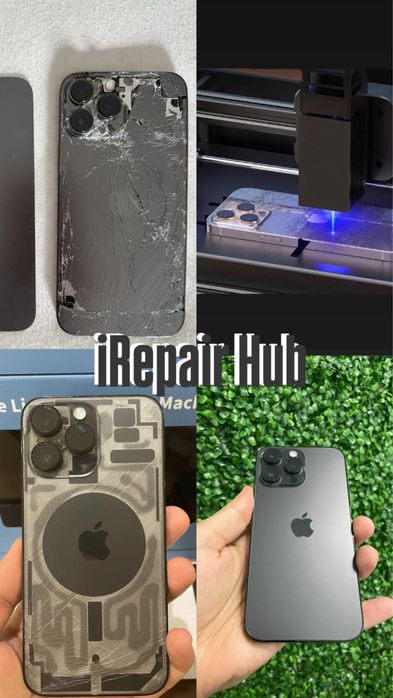 Смяна на заден капак/стъкло на iPhone XS/11/12Mini/13/14/15/16 Pro Max