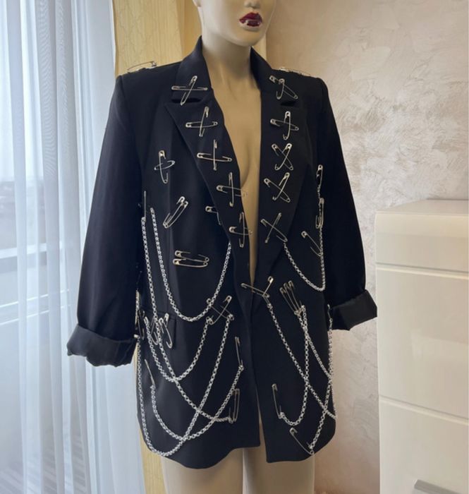 Sacou bumbac cu eticheta